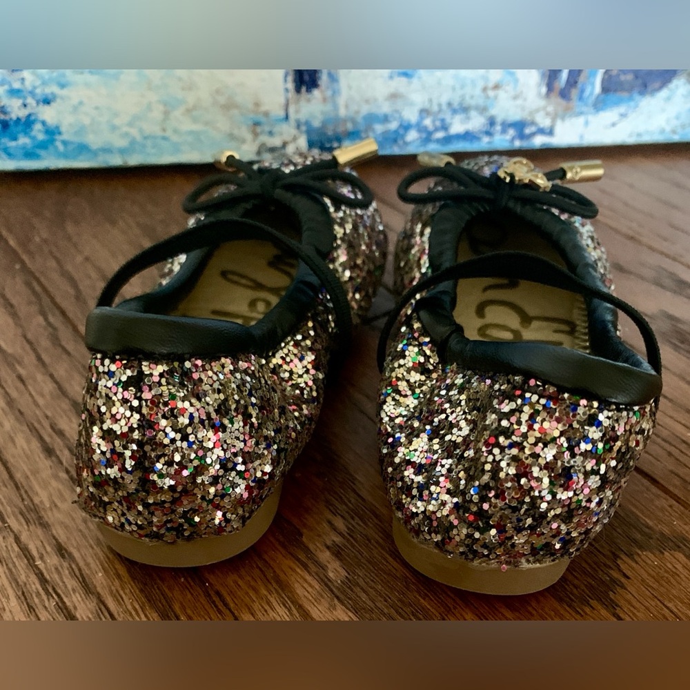 Glitter Sam Edelman Felicia Ballet Flats - Picture 9 of 17